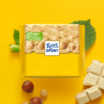 Ritter Sport White Chocolate with Whole Hazelnuts 100g
