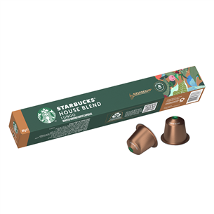 Starbucks® House Blend by Nespresso®, 10 pcs - Coffee capsules 57G