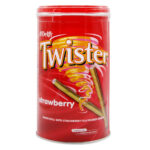 Delfi Twister Strawberry Wafer Roll 320g